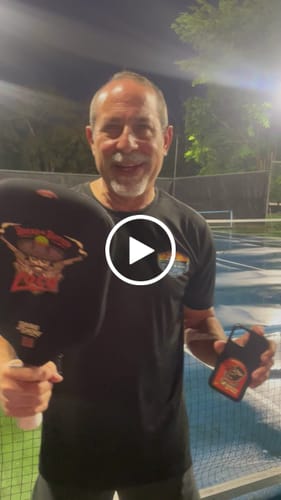 Customer video review of (PRE-ORDER - SHIPPING JANUARY 2ND) The Loco 16mm Pickleball Paddle- Elongated