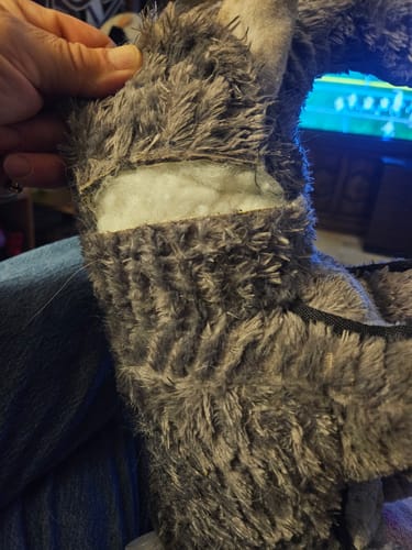Customer photo review of Tough Plush - Triple Stitch