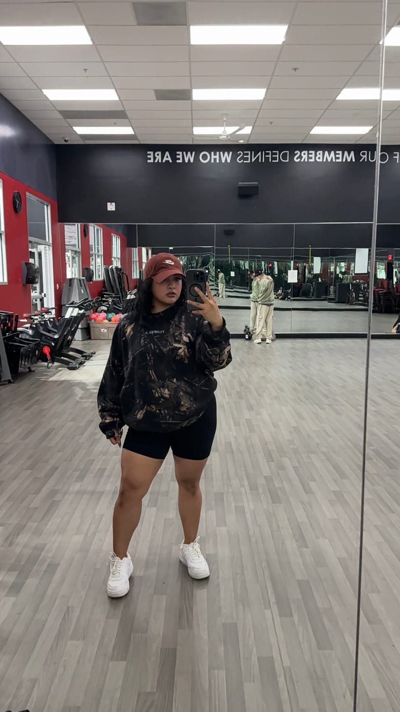 Customer photo review of 5206 - Tree Camo Collection - Crewnecks