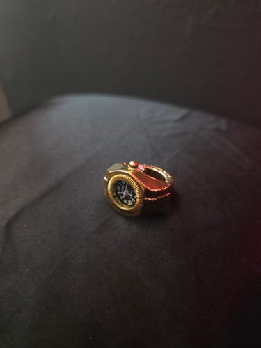 Customer photo review of MILANO RING | GOLD BLACK