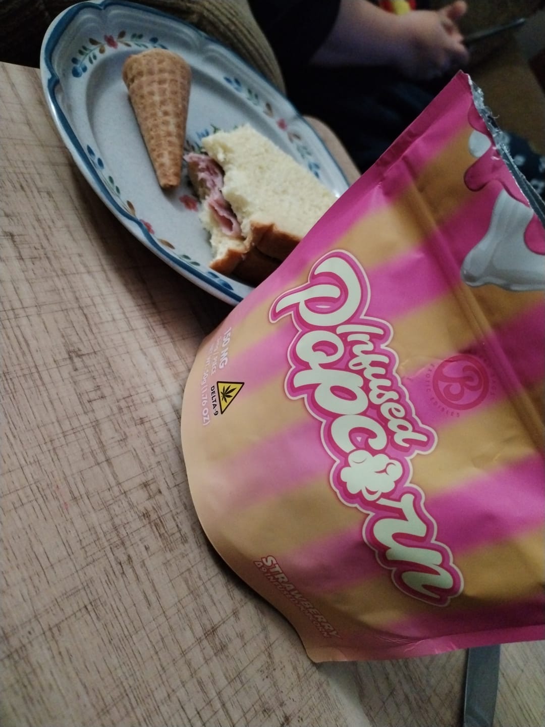 Customer photo review of INFUSED POPCORN - STRAWBERRY