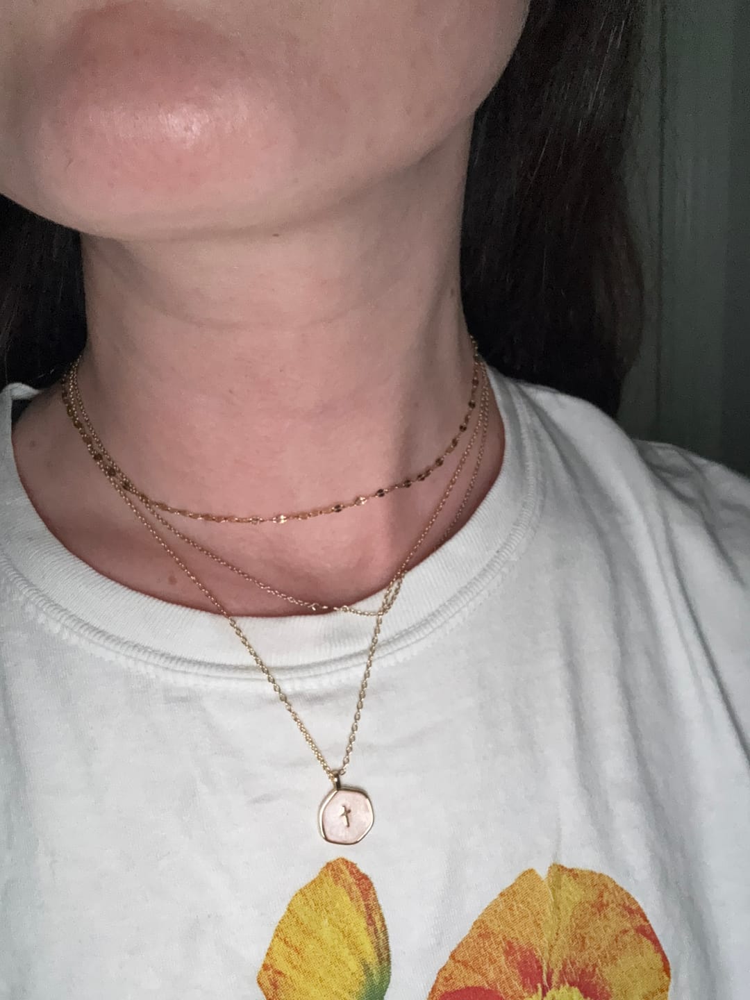 Customer photo review of Dainty Necklace