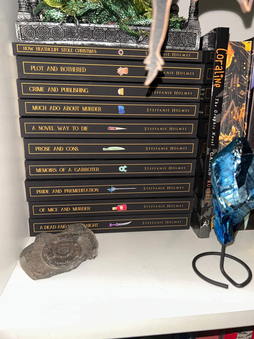 Customer photo review of Nevermore Complete Series: Luxe paperback