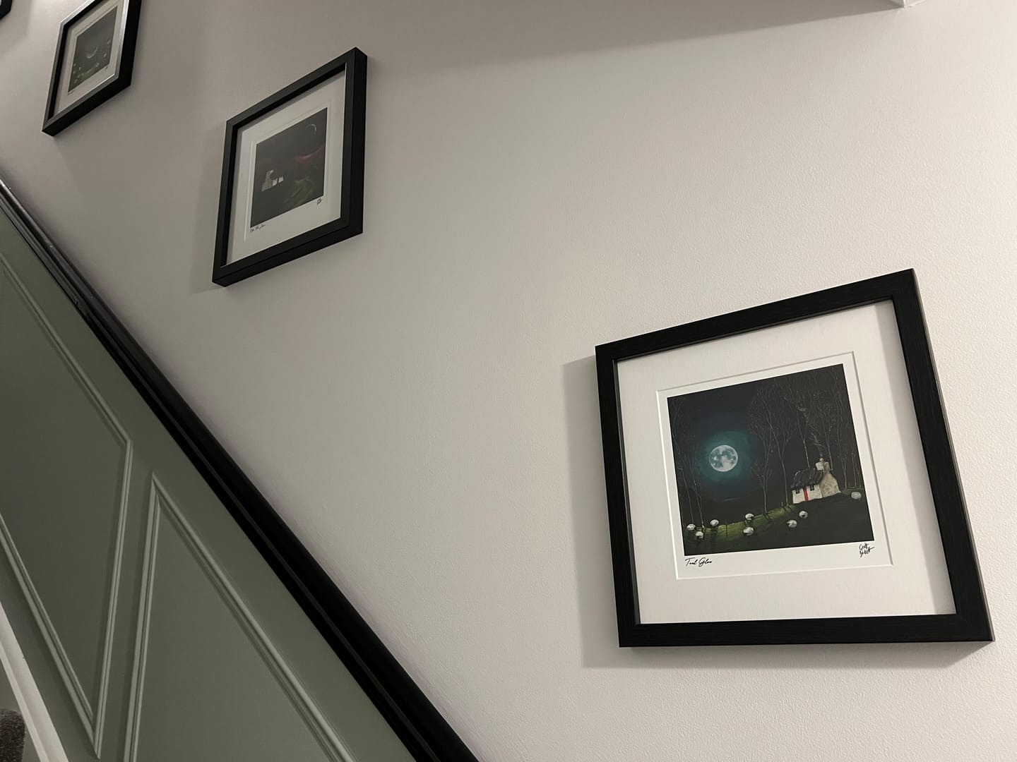 Customer photo review of Teal Glow (Small) By Geoff Beckett🎄 🎄