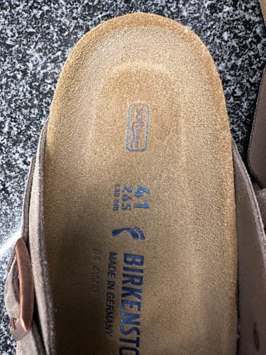 Customer photo review of Birkenstock Boston