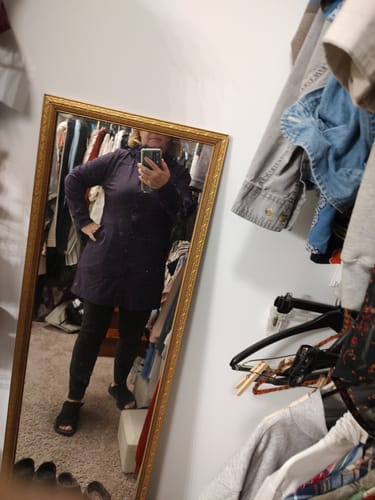 Customer photo review of Madison Long Jacket