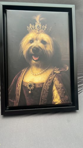 Customer photo review of Personalisiertes Poster - Royal Haustier