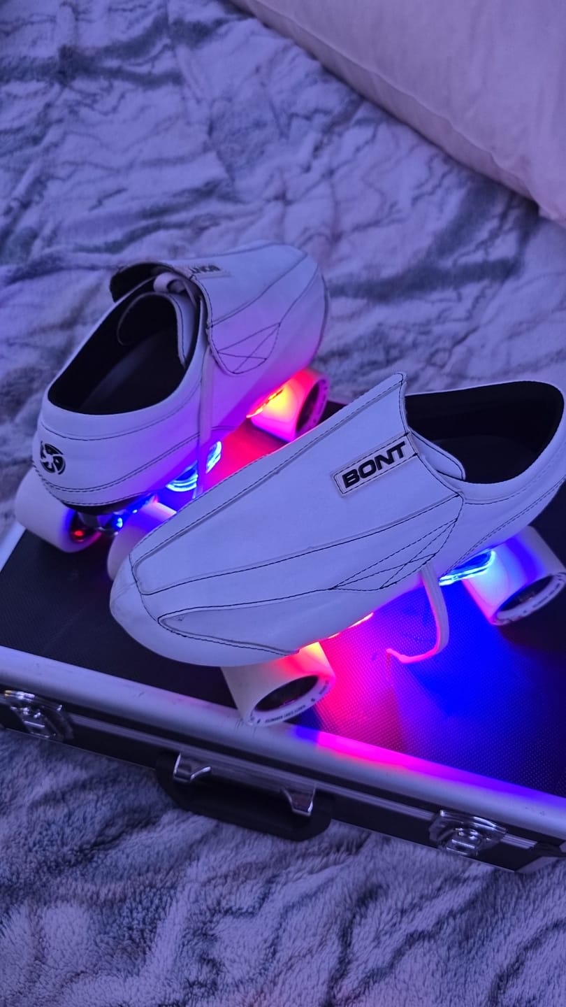 Customer photo review of Envy Carbon Jam and Speed Roller Skate Package