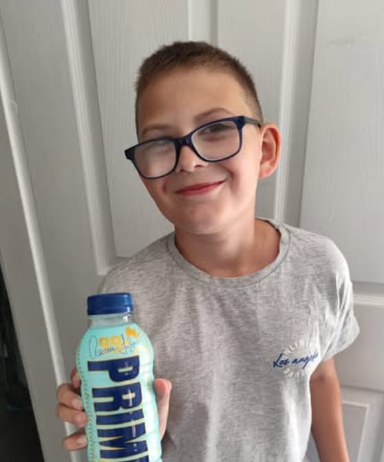 Customer photo review of PRIME Hydration Aaron Judge 99 Blue Limited Edition - 16.9 fl.oz (500ml)