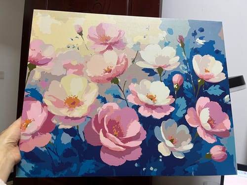 Customer photo review of Beautiful Watercolor Floral