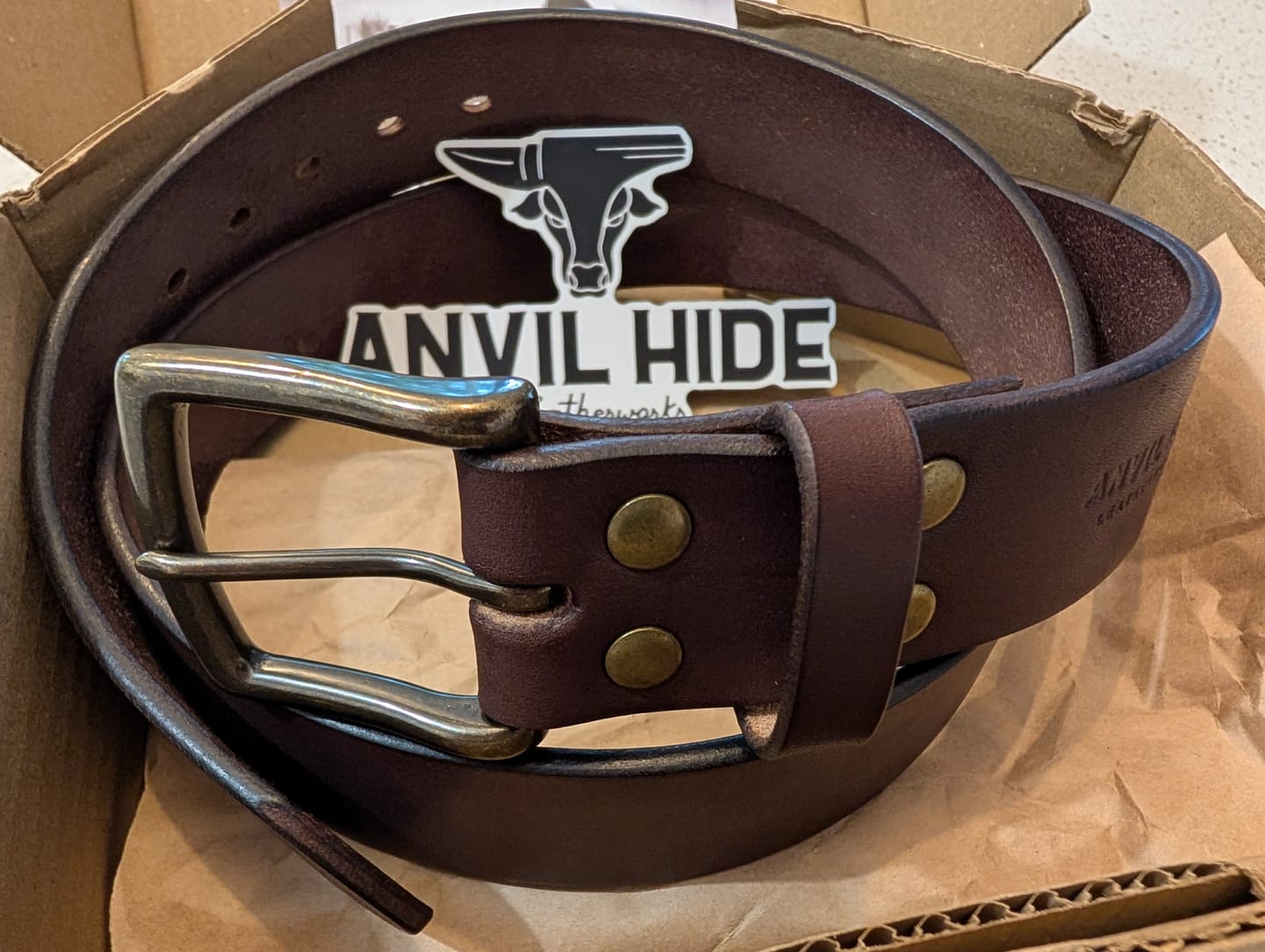 Customer photo review of The Everyday Belt