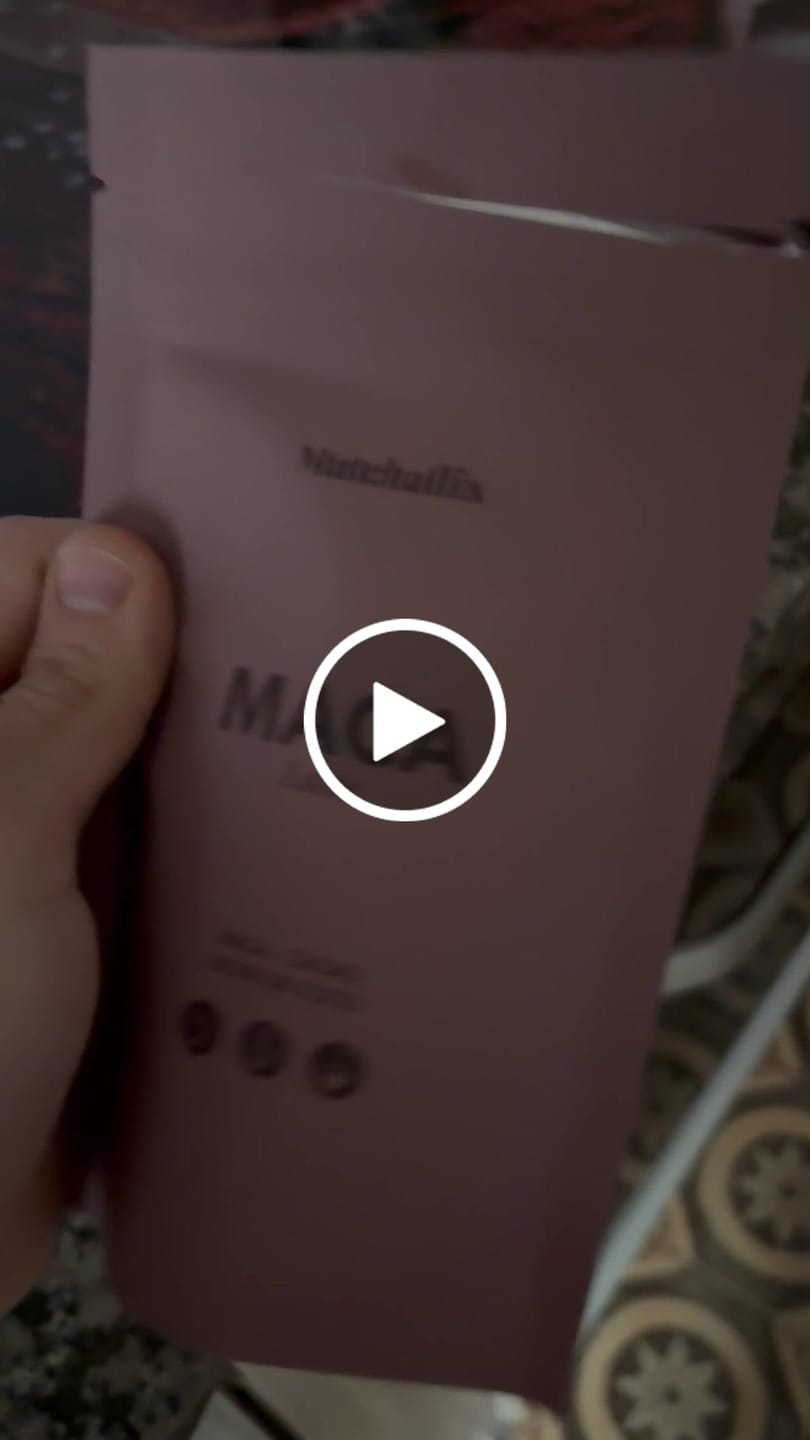Customer video review of Maca Latte