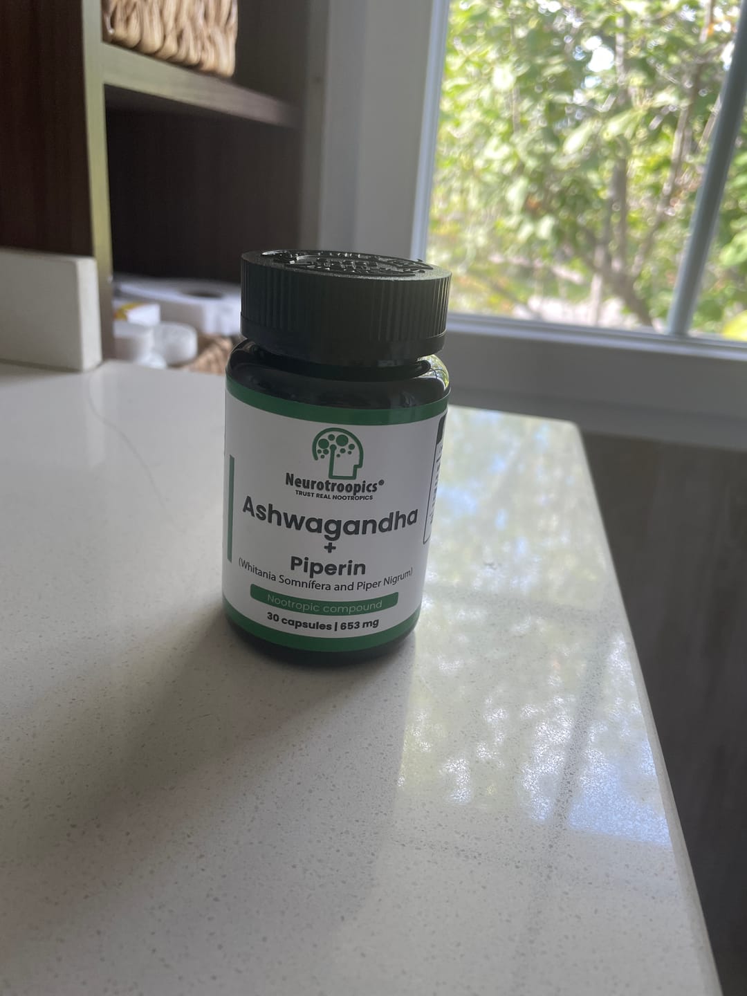 Customer photo review of Ashwagandha + Piperina - 653 mg