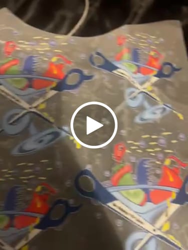 Customer video review of DTF Upload a Gang Sheet