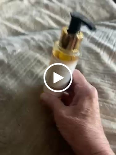 Customer photo review of Besque® Magic Body Oil - Unscented