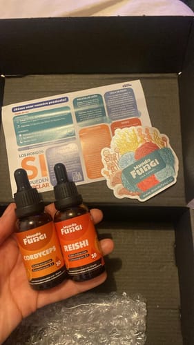 Customer photo review of Reishi en Gotas - Ultra Concentrado