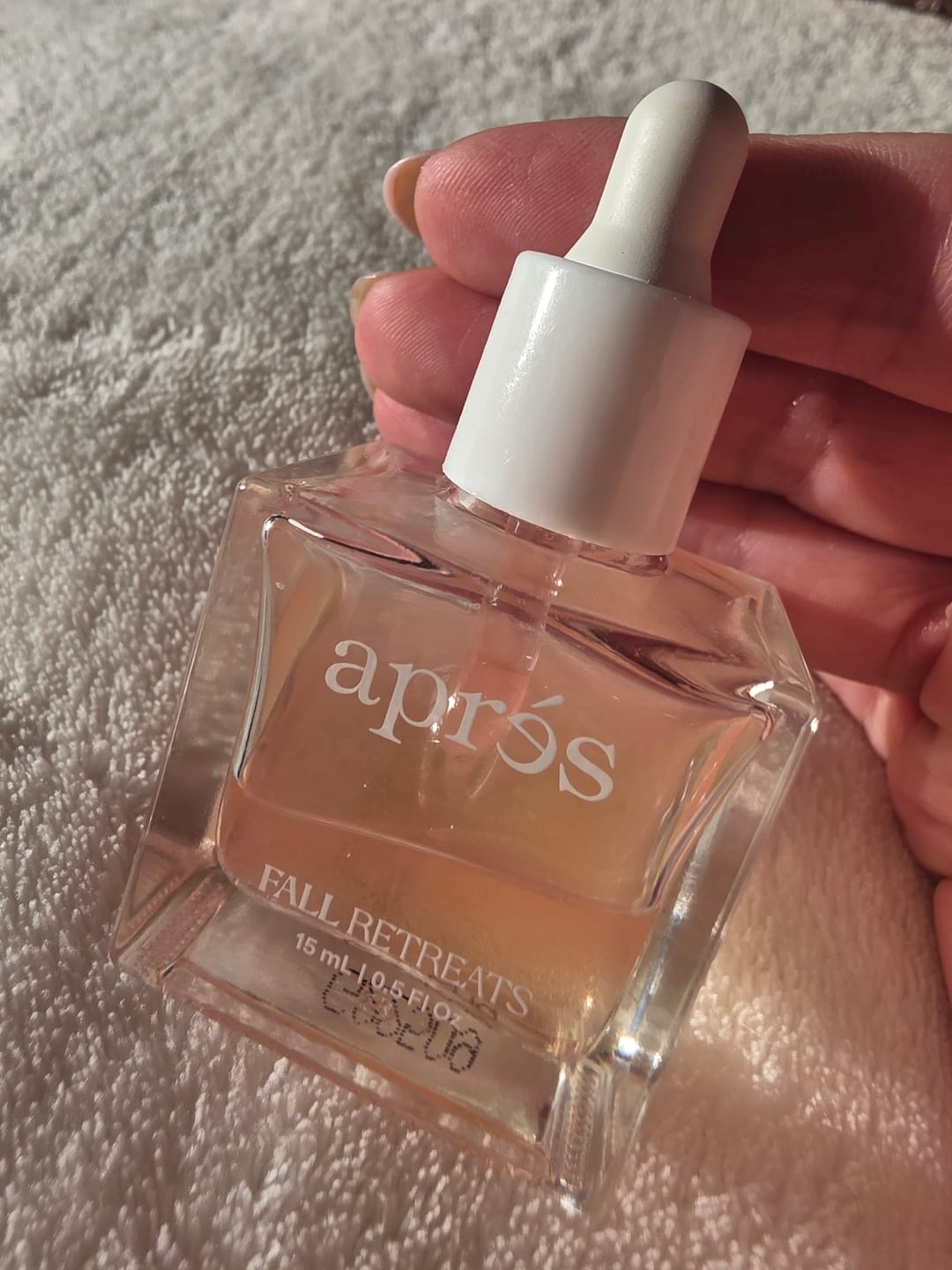 Customer photo review of Serum Cuticula - Retiros de Otoño (pomelo, romero y magnolia)