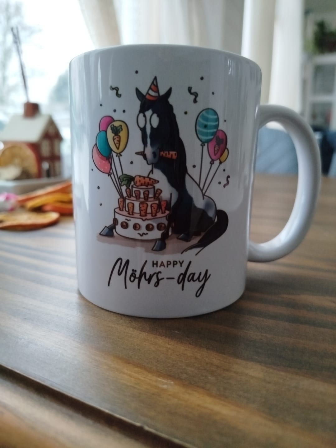 Customer photo review of Tasse "Happy Möhrs-day"
