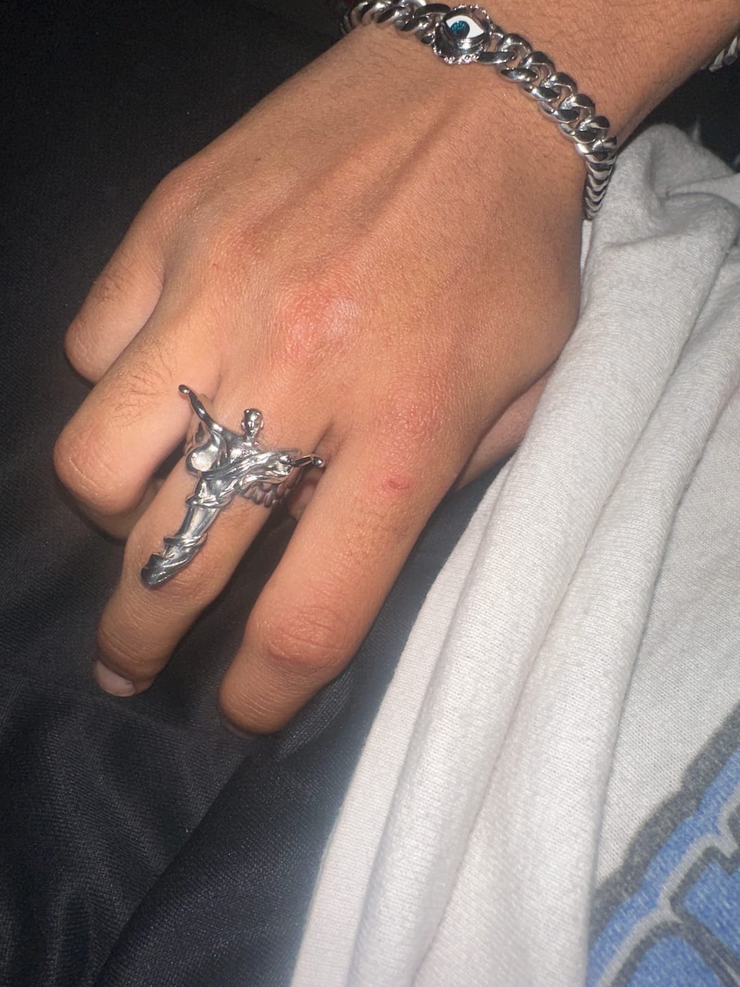 Customer photo review of FALLEN ANGEL RING