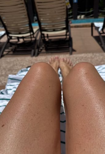 Customer photo review of Besque® Magic Body Oil - Unscented