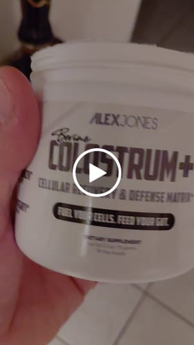 Customer video review of Bovine Colostrum+ - Cellular Recovery & Defense Matrix