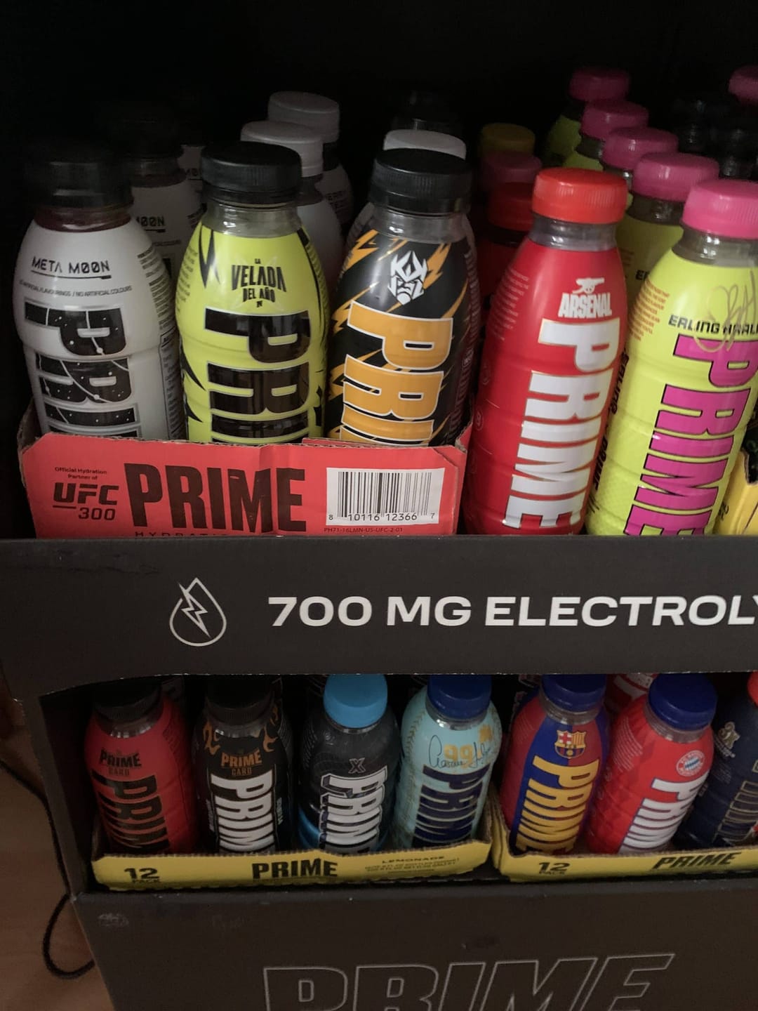Customer photo review of PRIME Hydration Spanish 🇪🇸 Bundle Limited Edition Bottles