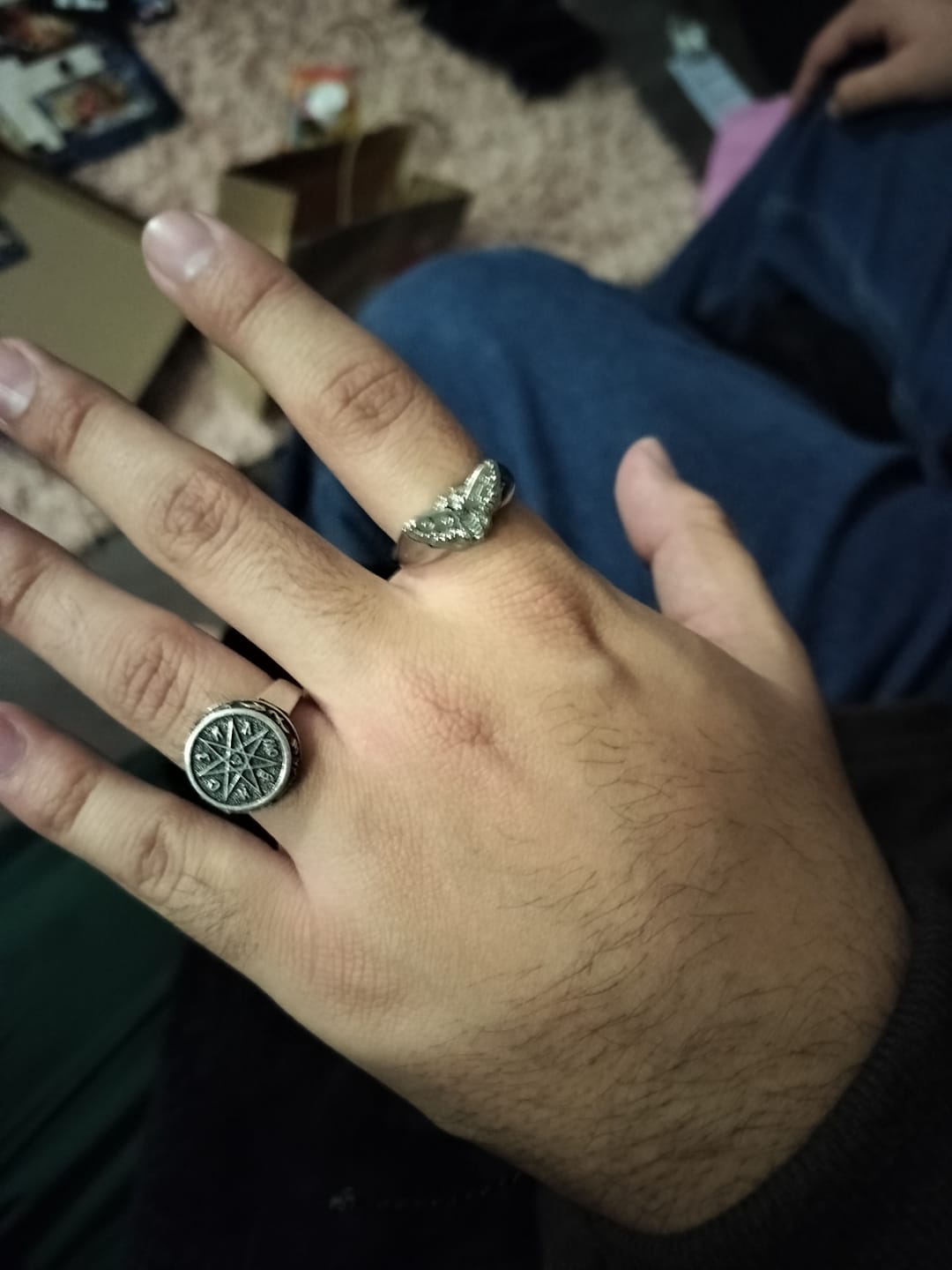 Customer photo review of MOTH RING