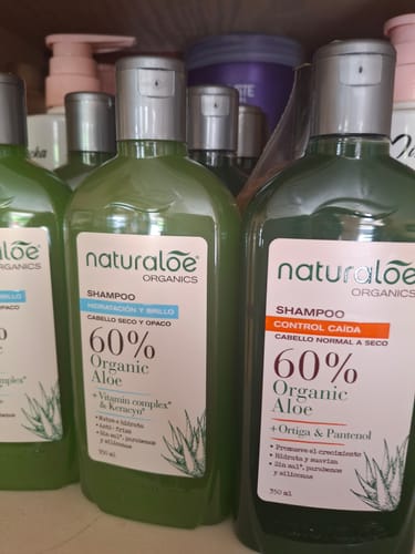 Customer photo review of Mascara Reparación Profunda Aloe & Argán Oil 300ml