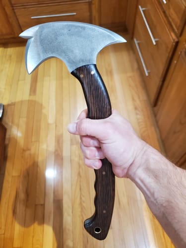 Customer photo review of Tactical Tomahawk Axe "Garmr"