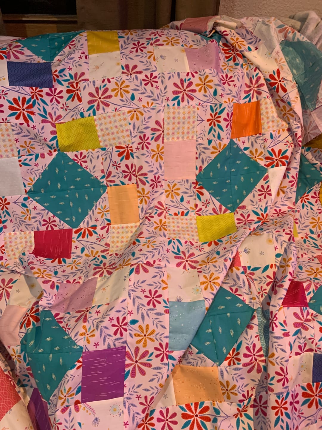 Customer photo review of Cur8tor Artista 10" Fabric Squares - 42 pc