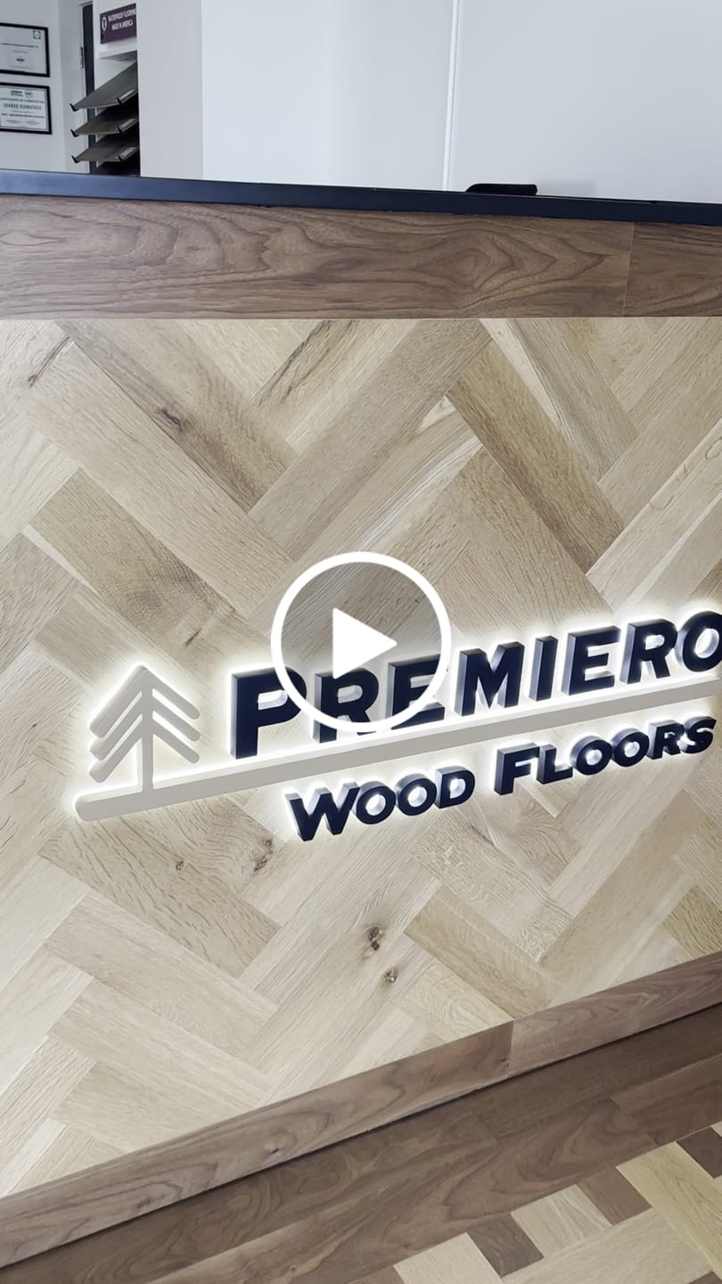Customer video review of CUSTOM MOCKUP SIGN FOR Premiero Floors