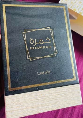Customer photo review of Khamrah Lattafa edp 100ml