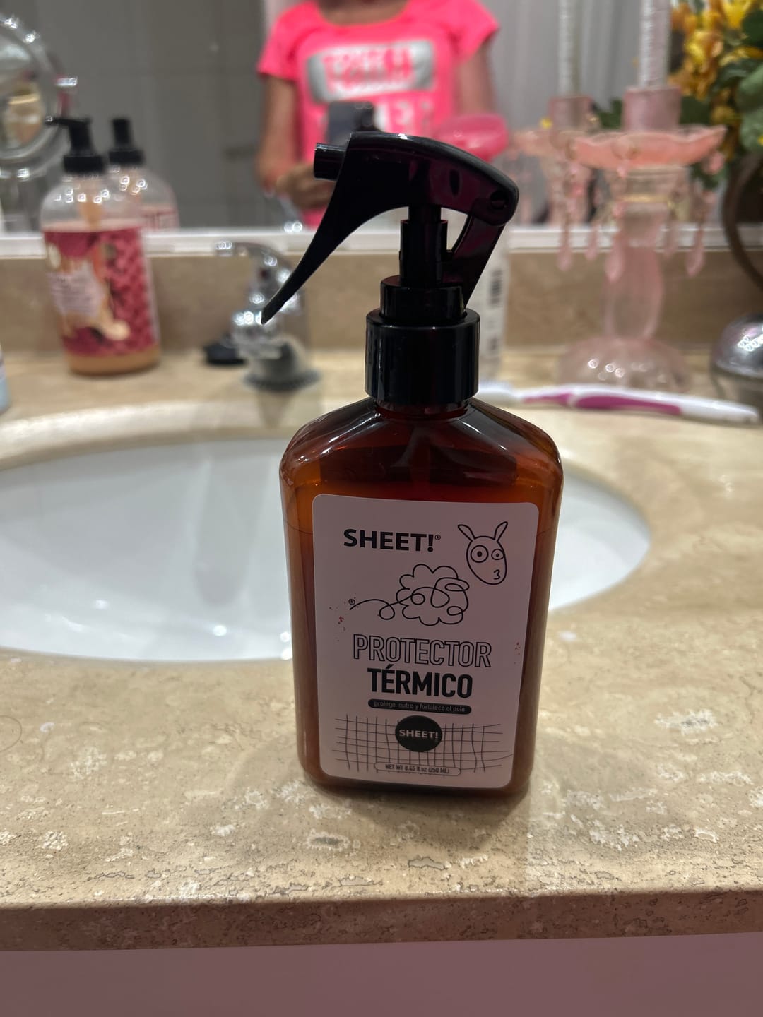Customer photo review of Protector térmico SHEET! 250 ML