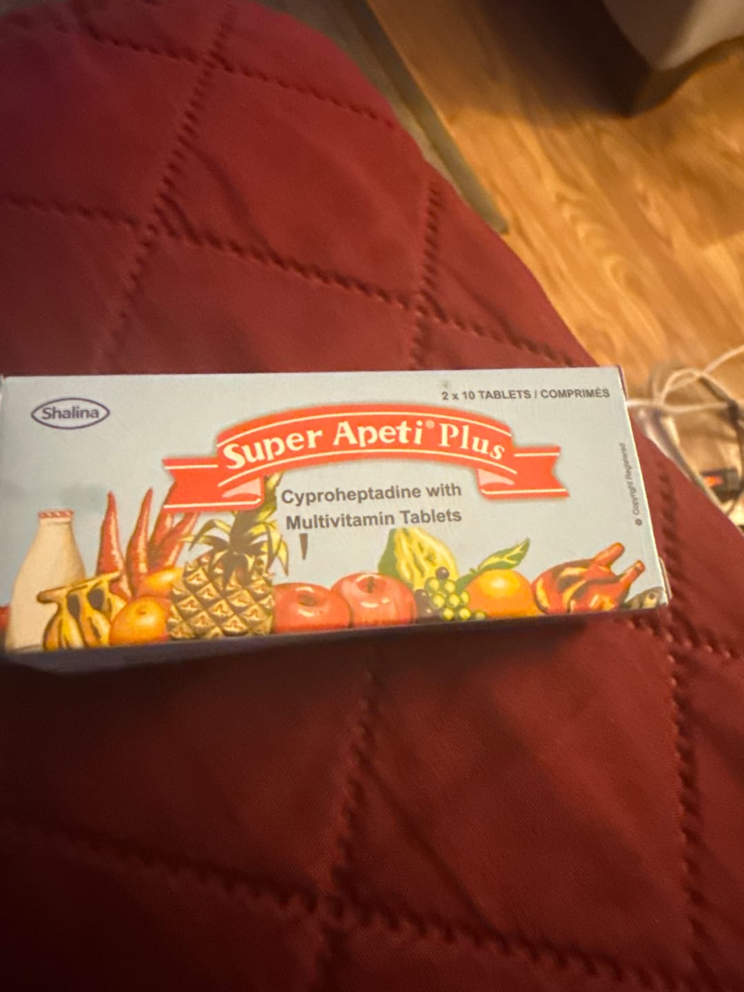 Customer photo review of Super Apeti Plus Tablet ( 20 TABLETS)