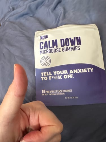 Customer photo review of Calm Down