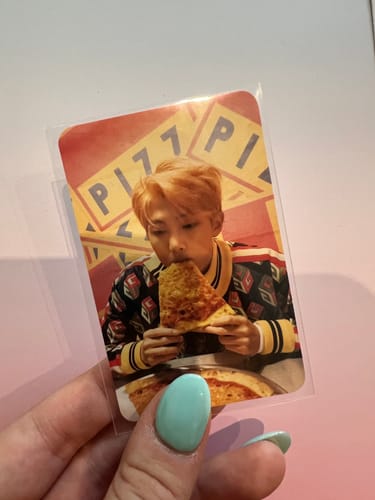 Customer photo review of Premium+ Photocard Sleeves - Slim  - Clear