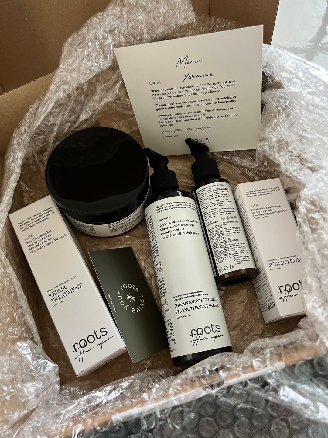 Customer photo review of Healthy Hair Affair