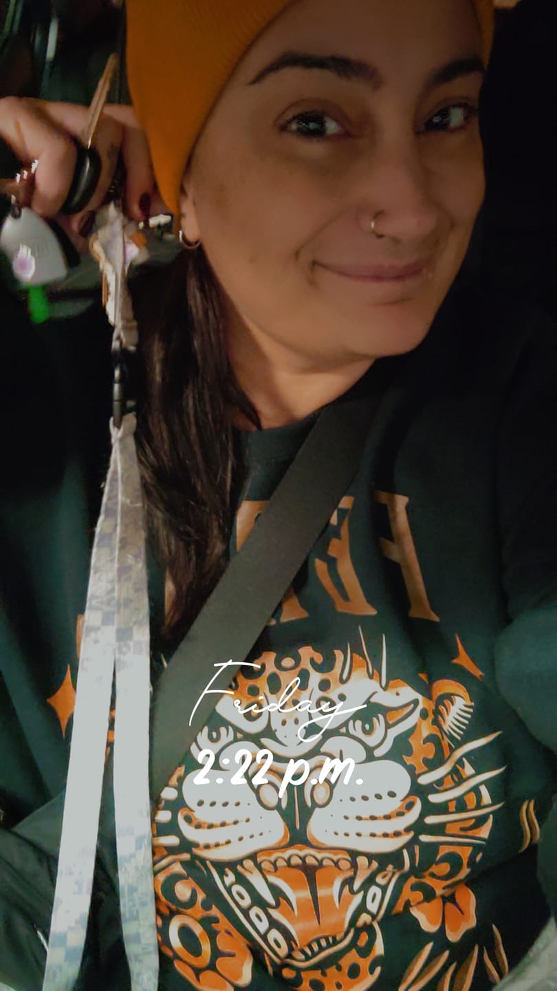 Customer photo review of Feral- Crewneck Sweater