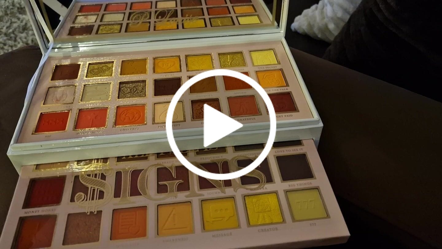 Kundvideorecension av P.Louise All I See Is $igns 42 Pan Eyeshadow Palette