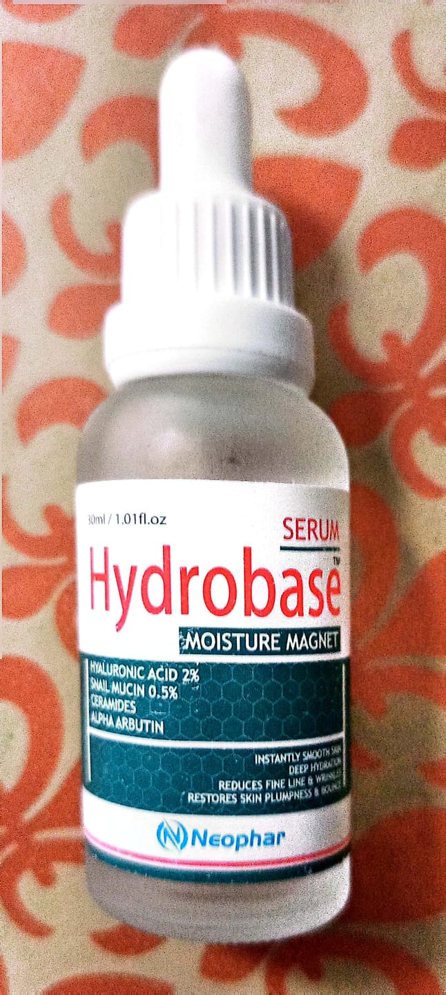Customer photo review of Hydrobase Serum