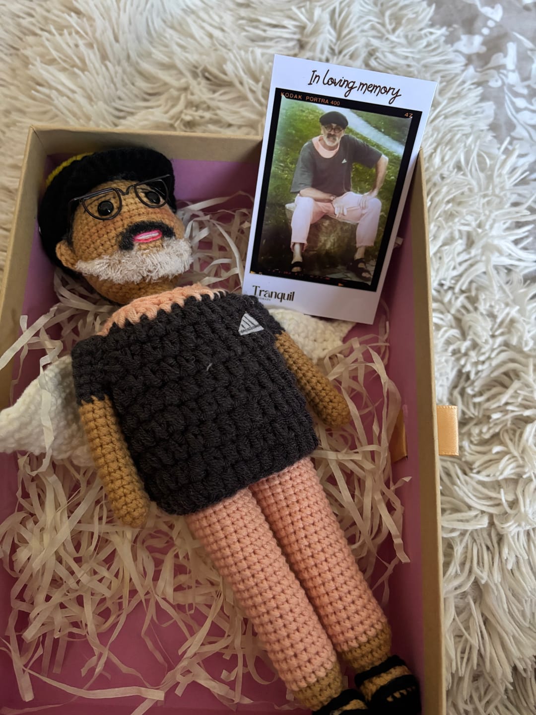 Customer photo review of Tranquil® - Personalized Crochet Doll (Bigger sizes) (Christmas CUT-OFF: Nov 25th)