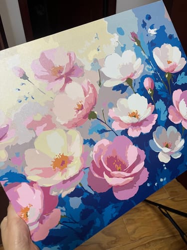 Customer photo review of Beautiful Watercolor Floral