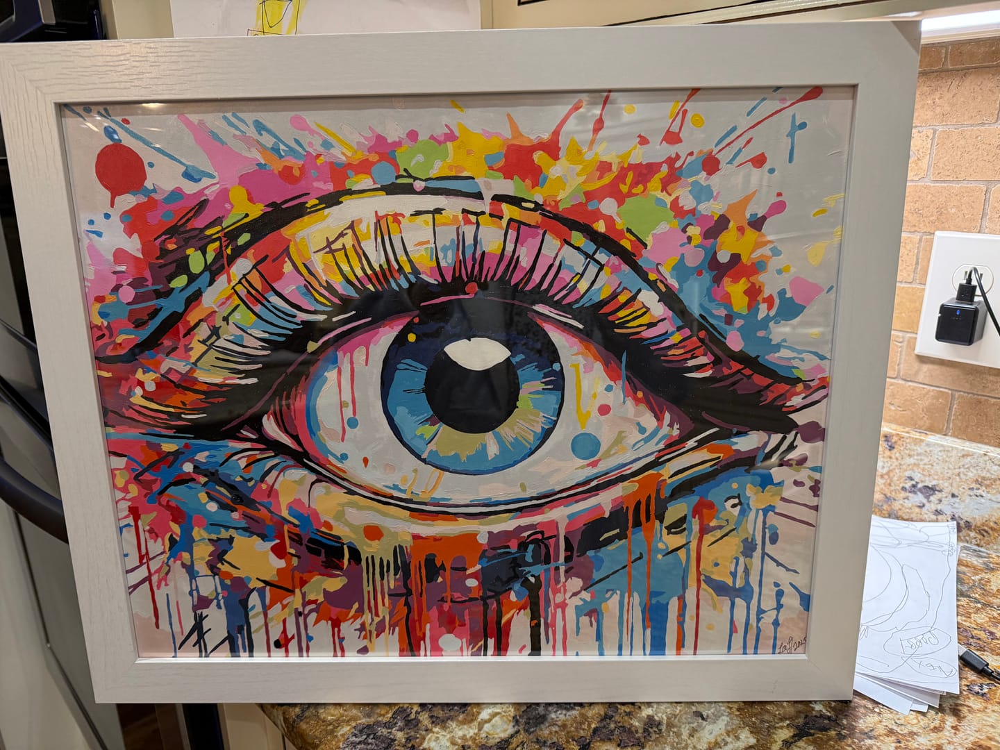 Customer photo review of Colorful Glare