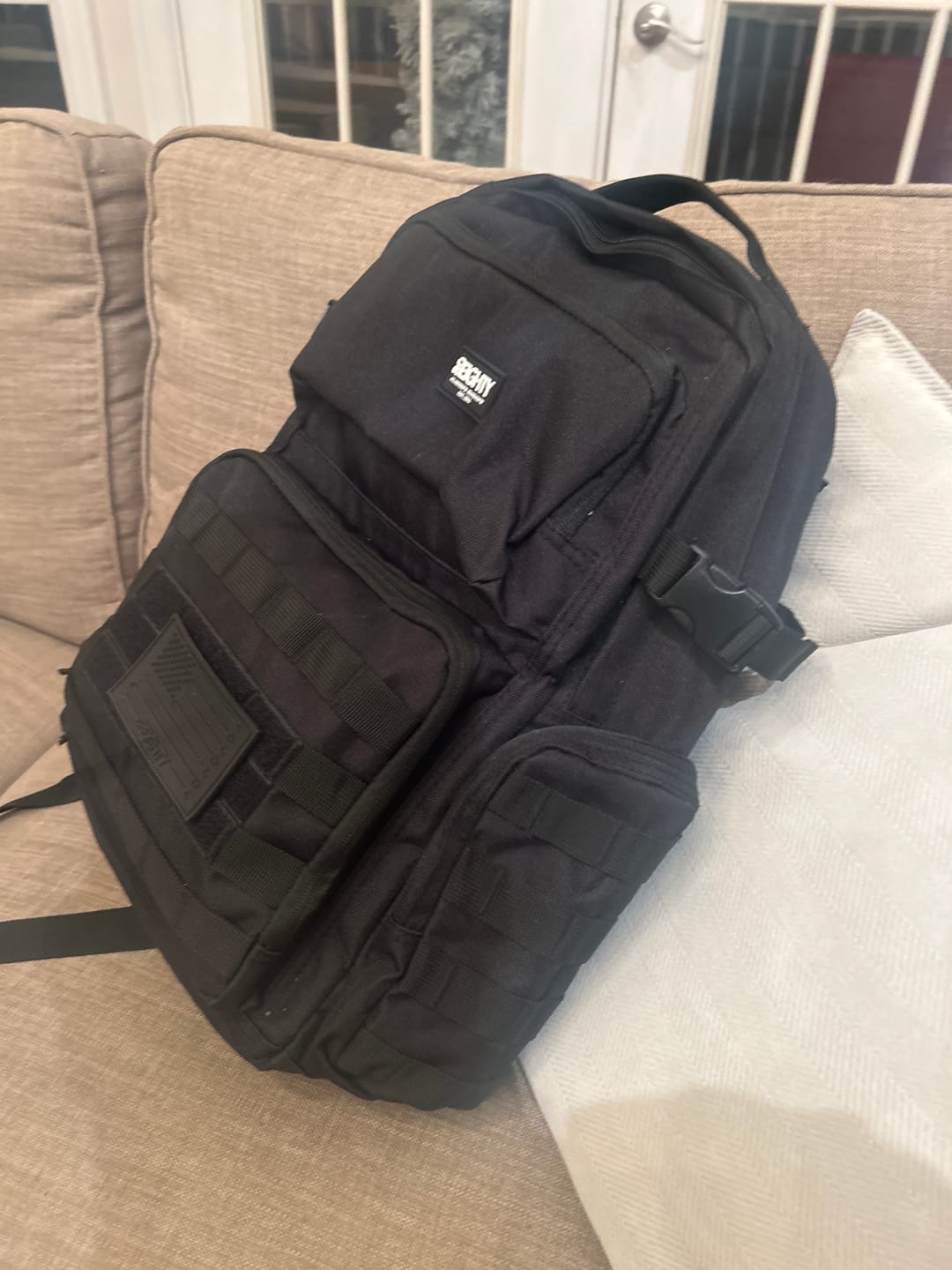 Customer photo review of 80Eighty® Commando Raven Backpack