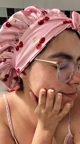 Customer photo review of Gorros para Dormir