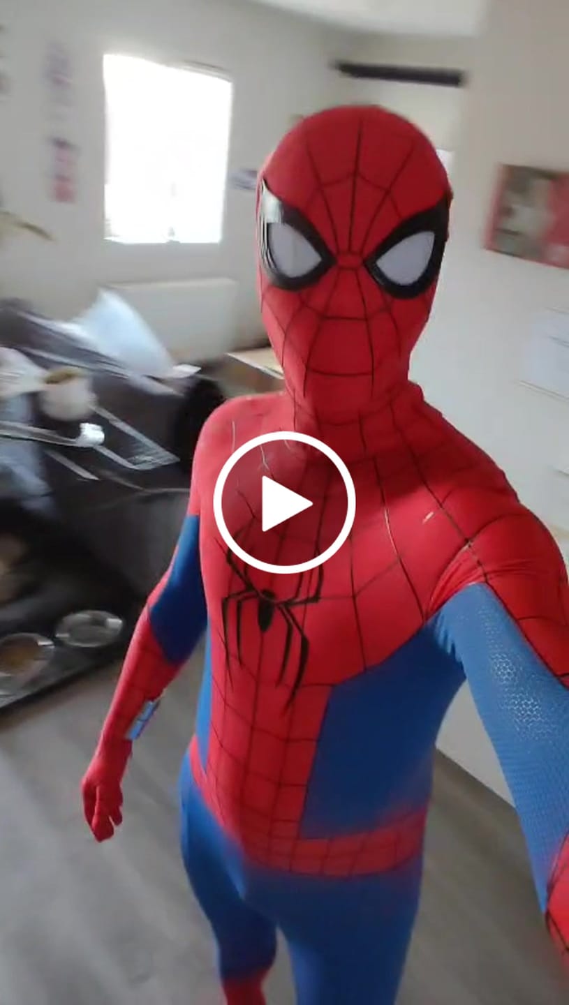 Customer video review of Spider-Man: Brand New Day (2026) Costume (Made Of Silicone)