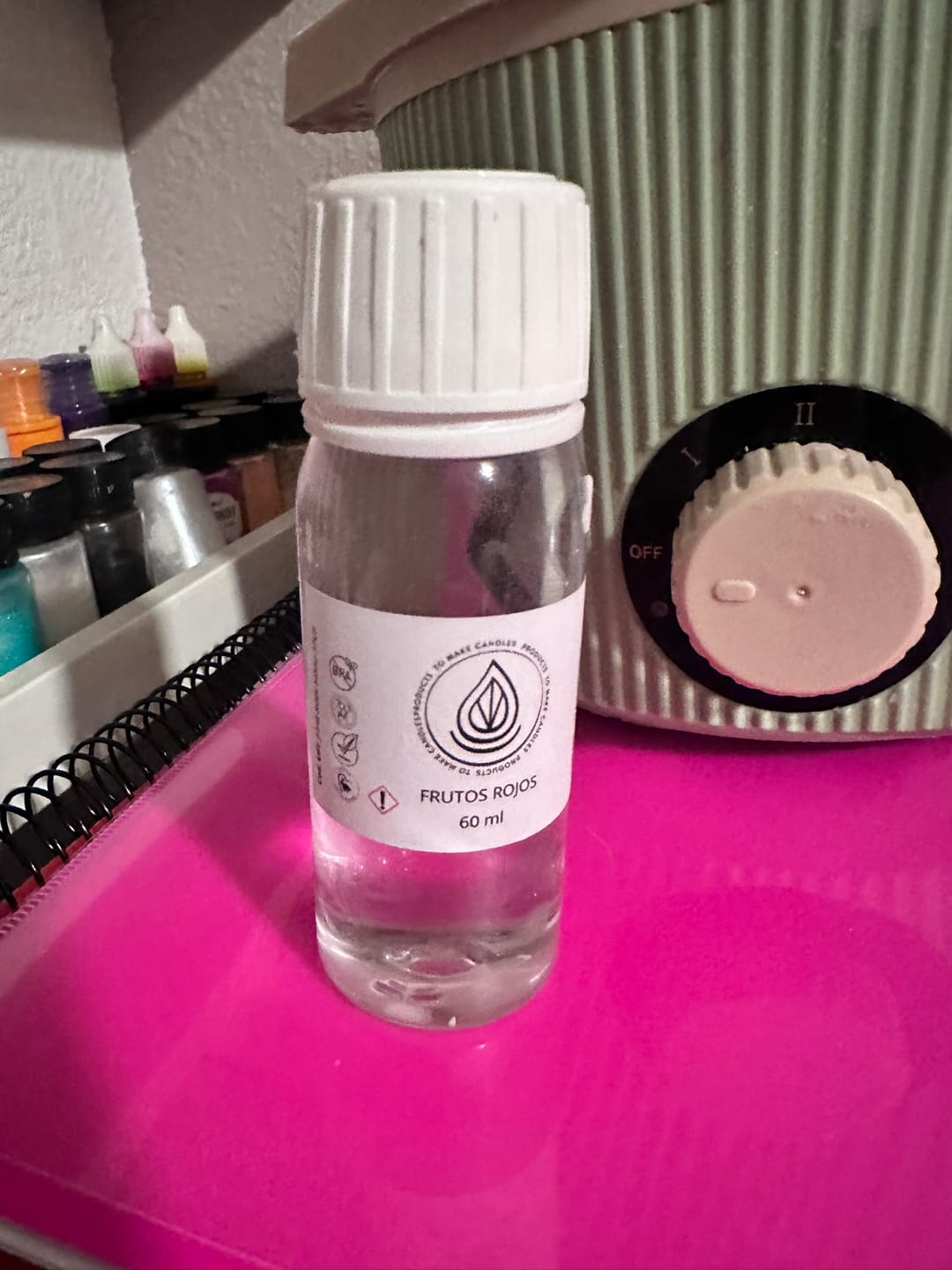 Customer photo review of Fragancia FRUTOS ROJOS