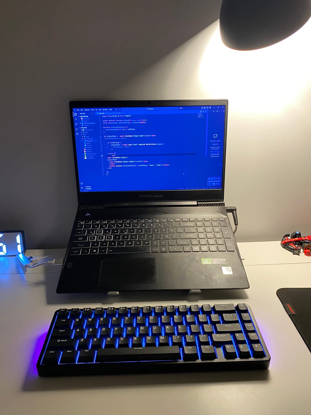 Customer photo review of Chilkey ND65 Alüminyum Mekanik Klavye