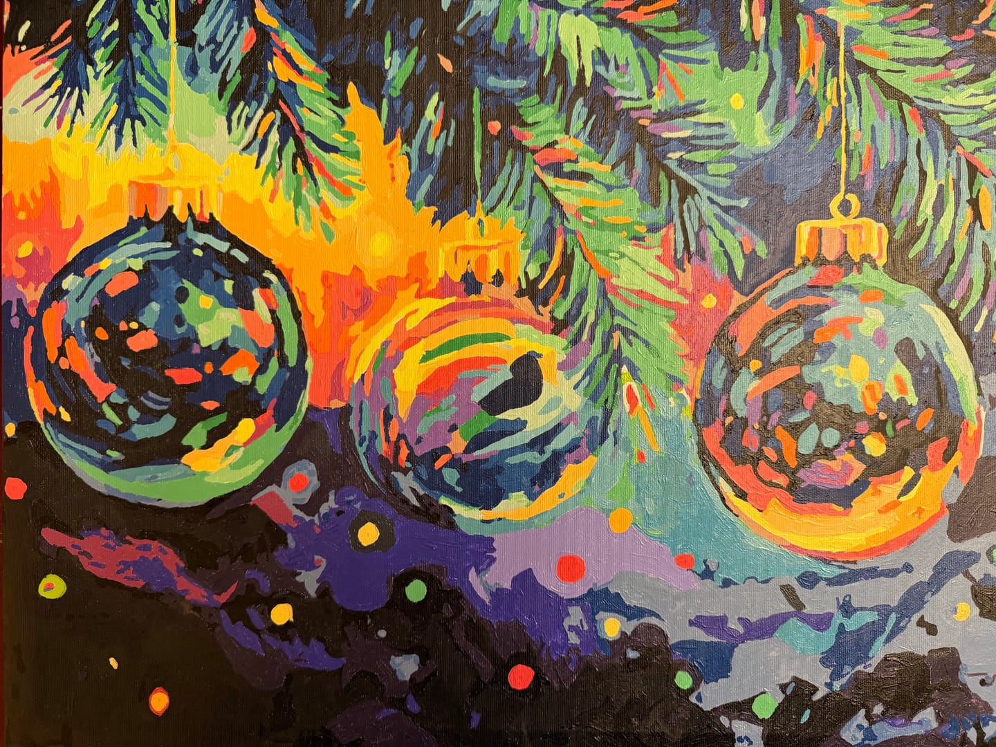 Customer photo review of Vibrant Baubles