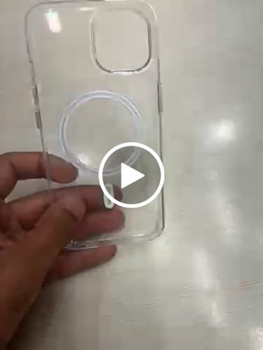 Customer video review of Anti Yellow Magsafe Transparent Clear Case - Iphone 15 (CRYSTAL TRANSPARENT WHITE TITANIUM)